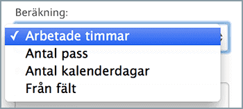 Nya beräkningsalternativ för fakturaartiklar.