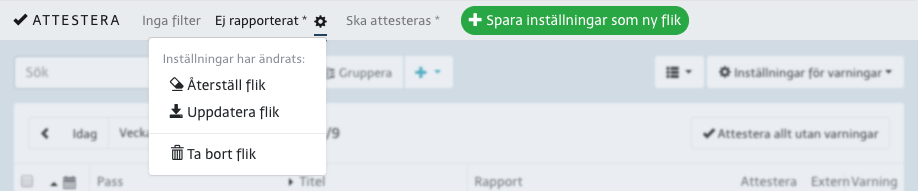 Filterflikar