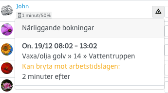 Låt personalen anmäla intresse till lediga pass