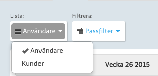 Växla register i schemat.